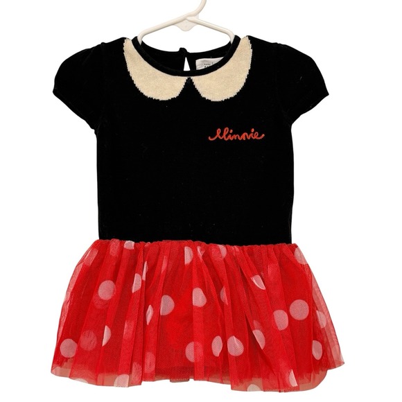 GAP Other - Disney Minnie Mouse Polka Dot Tulle Dress 6-12 Mths Whimsical Halloween Costume
